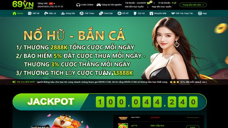 69VN - Nhà Cái Cá Cược Online Hàng Đầu Châu Á